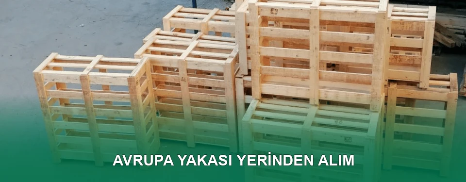 Avrupa Yakası Yerinden Palet Toplama